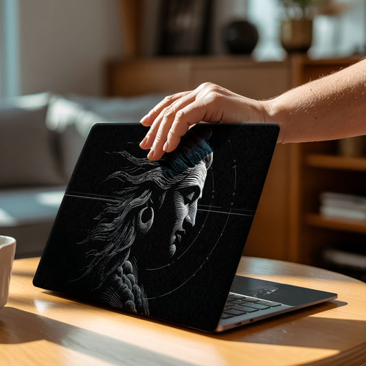 Divine Mahakal Artistic Graphic Laptop Skin