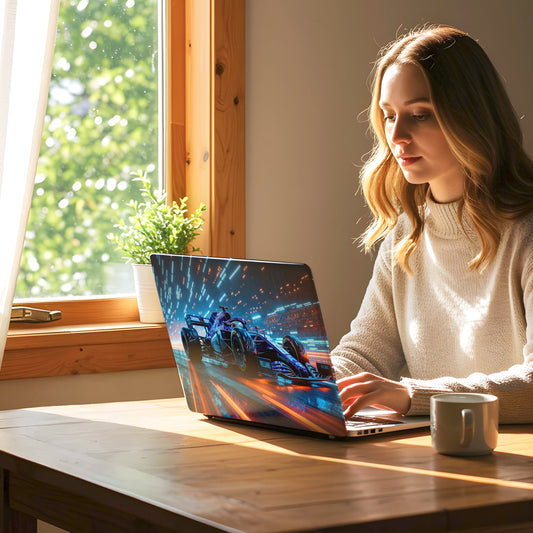 F1 Speed Demon Laptop Skin