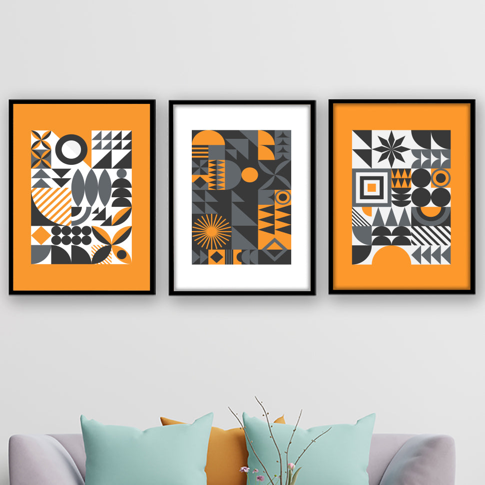 Modern Geometric Pattern Wall Art