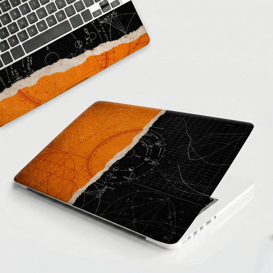 Psychedelic Rainbow Minimalist Laptop Skin