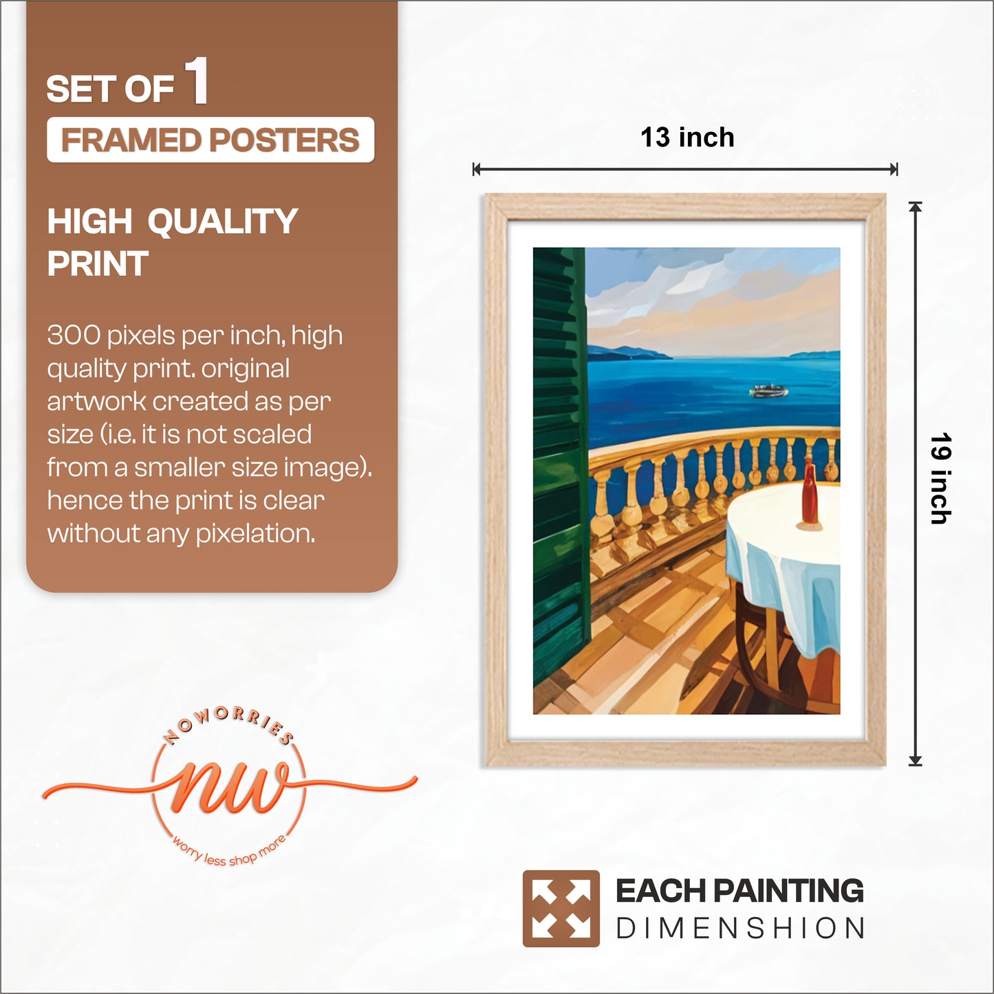 Ocean View Wall Frame