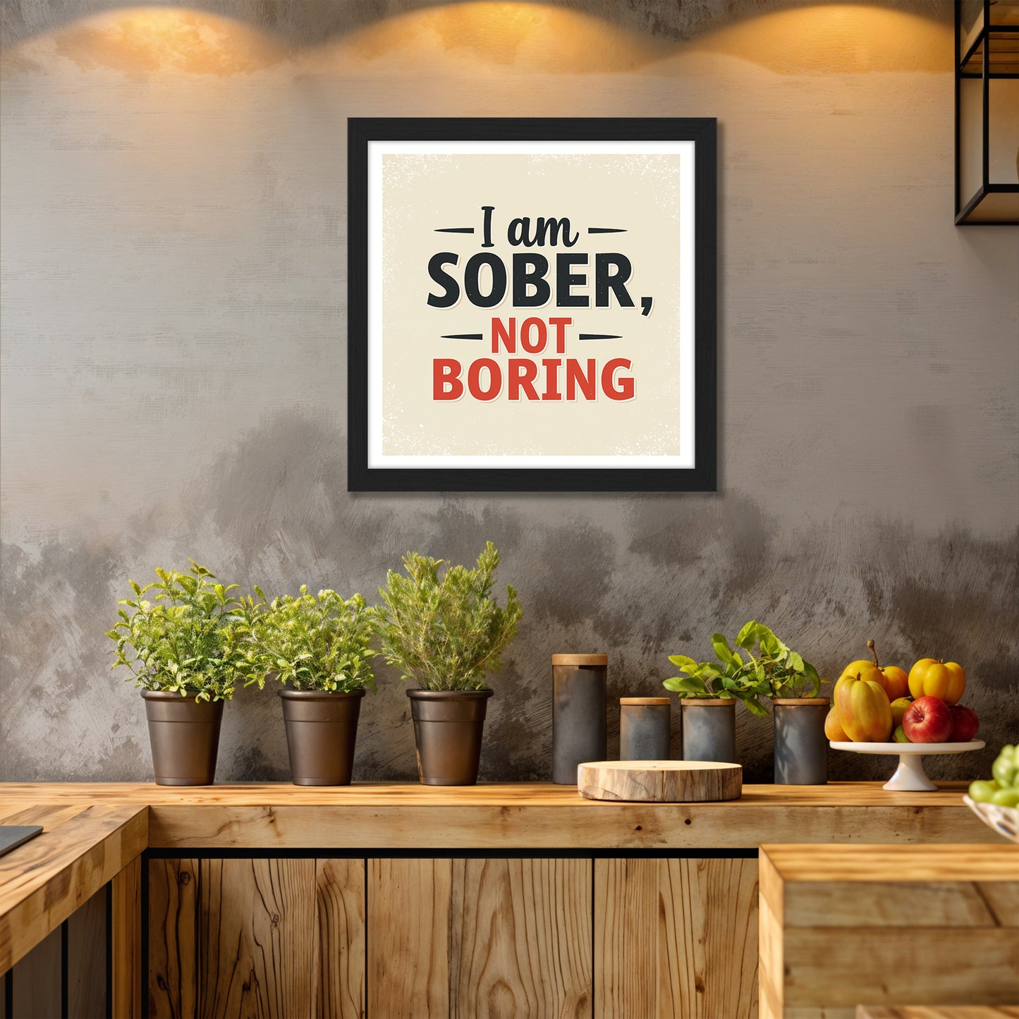 Sober Quote Art