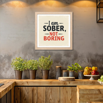 Sober Quote Art
