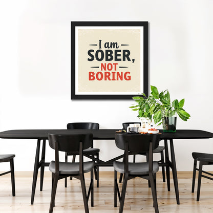 Sober Quote Art