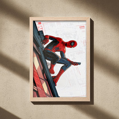 Spider-Man – Cityline Crawler Wall Frame