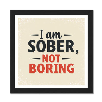 Sober Quote Art