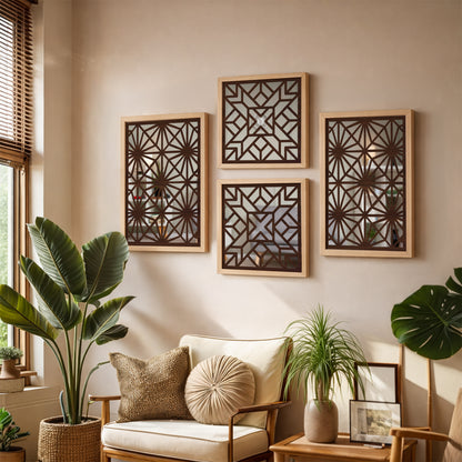 Modern Reflection Collection Set of 4