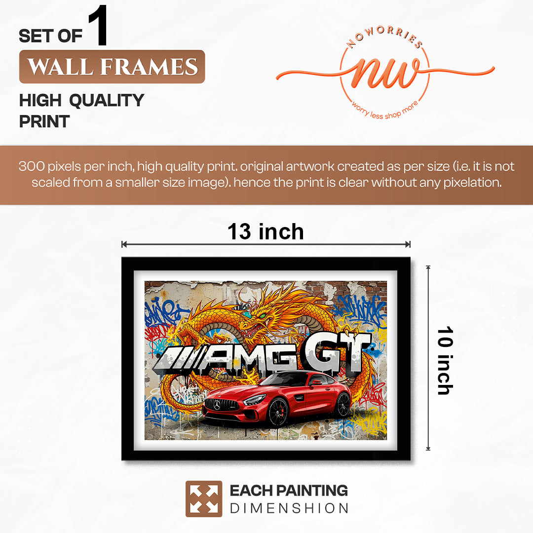 AMG GT Street Dragon Wall Art