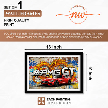 AMG GT Street Dragon Wall Art