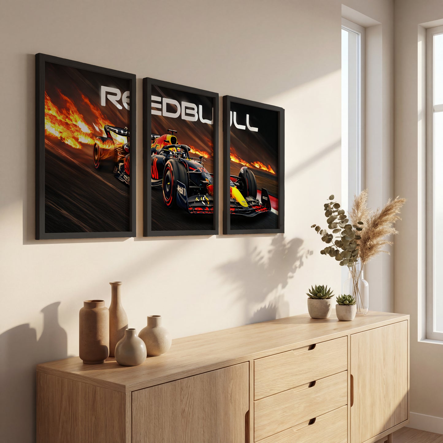 Dragon Power Wall Art Set of 3