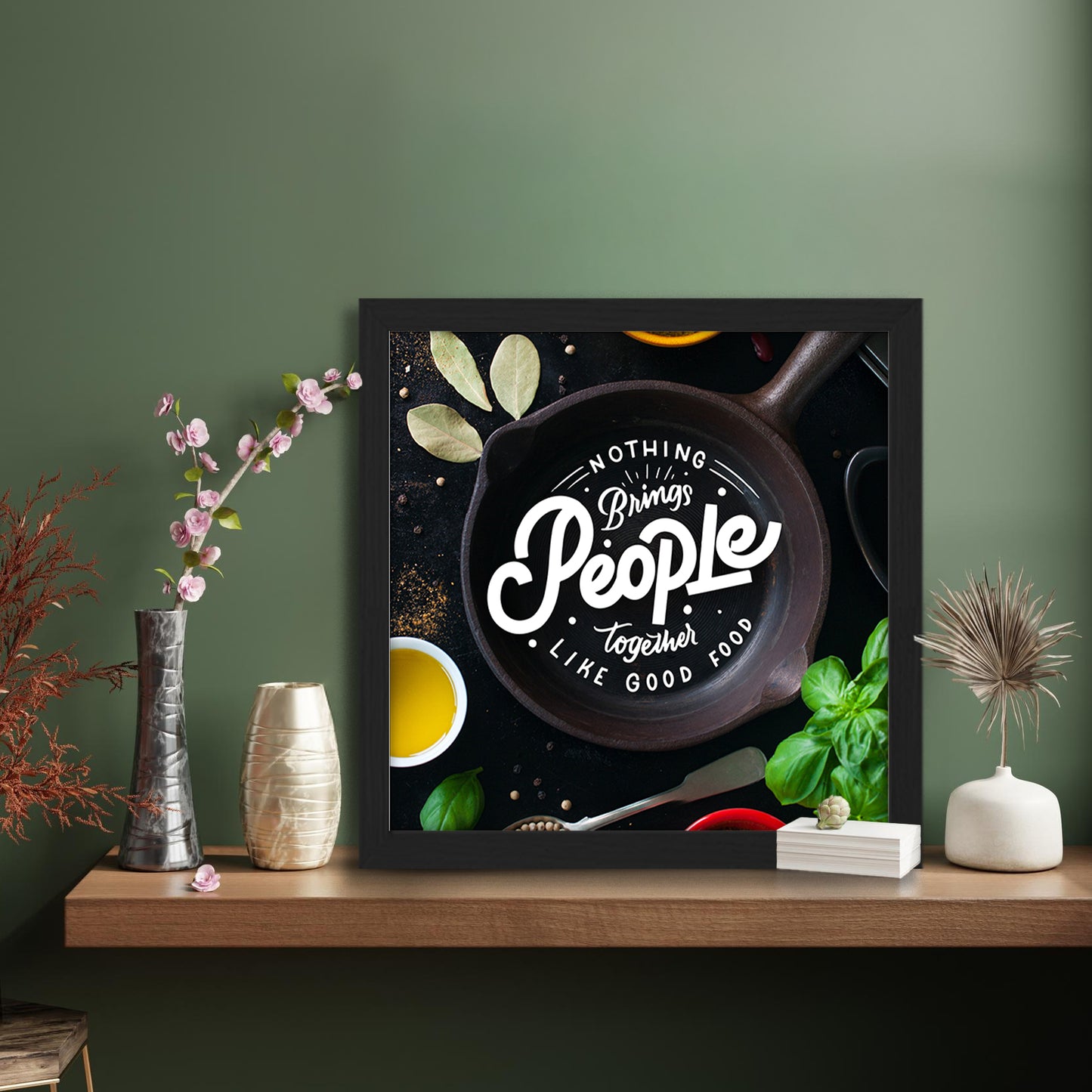 People & Food Art