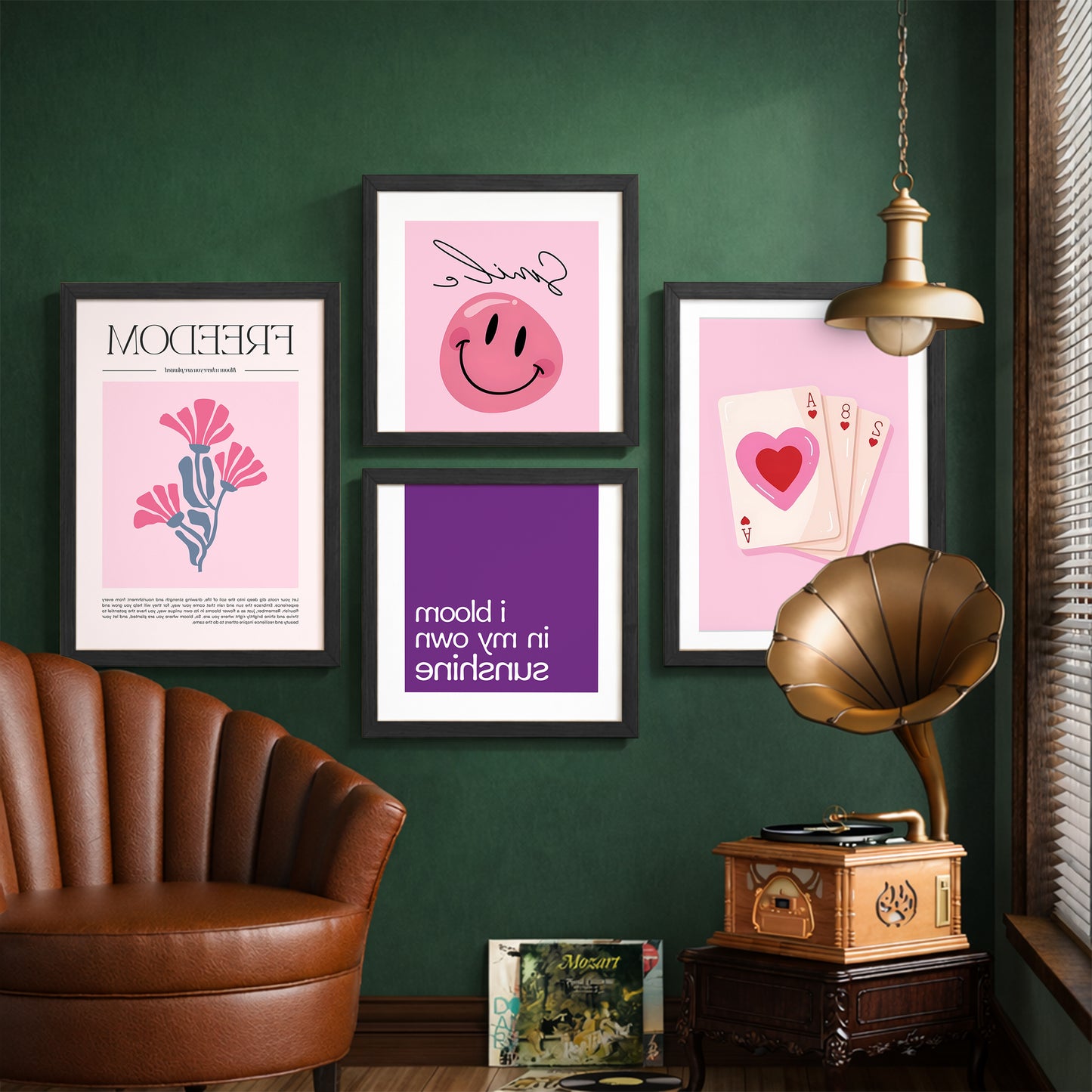 Blush Bliss Collection Set of 4