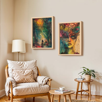 Dreamscape Portrait Wall Art Set