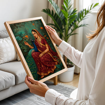 Indian Heritage Lady Wall Art