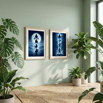 Shiva Divine Duo Wall Art