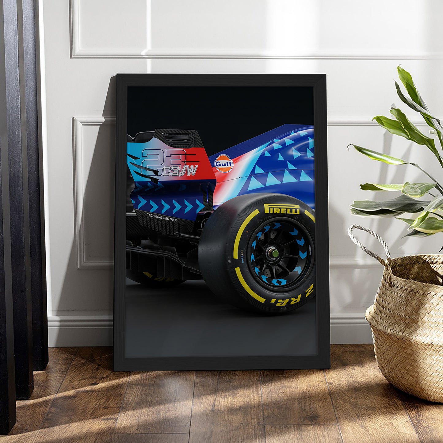 Formula One Gulf Edition Wall Art