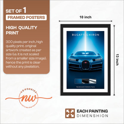 Bugatti Chiron Wall Frame