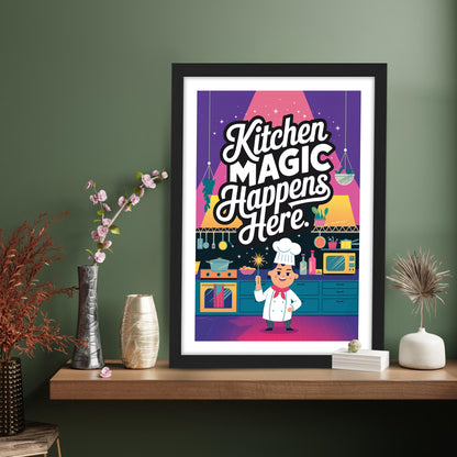Kitchen Magic Wall Frame
