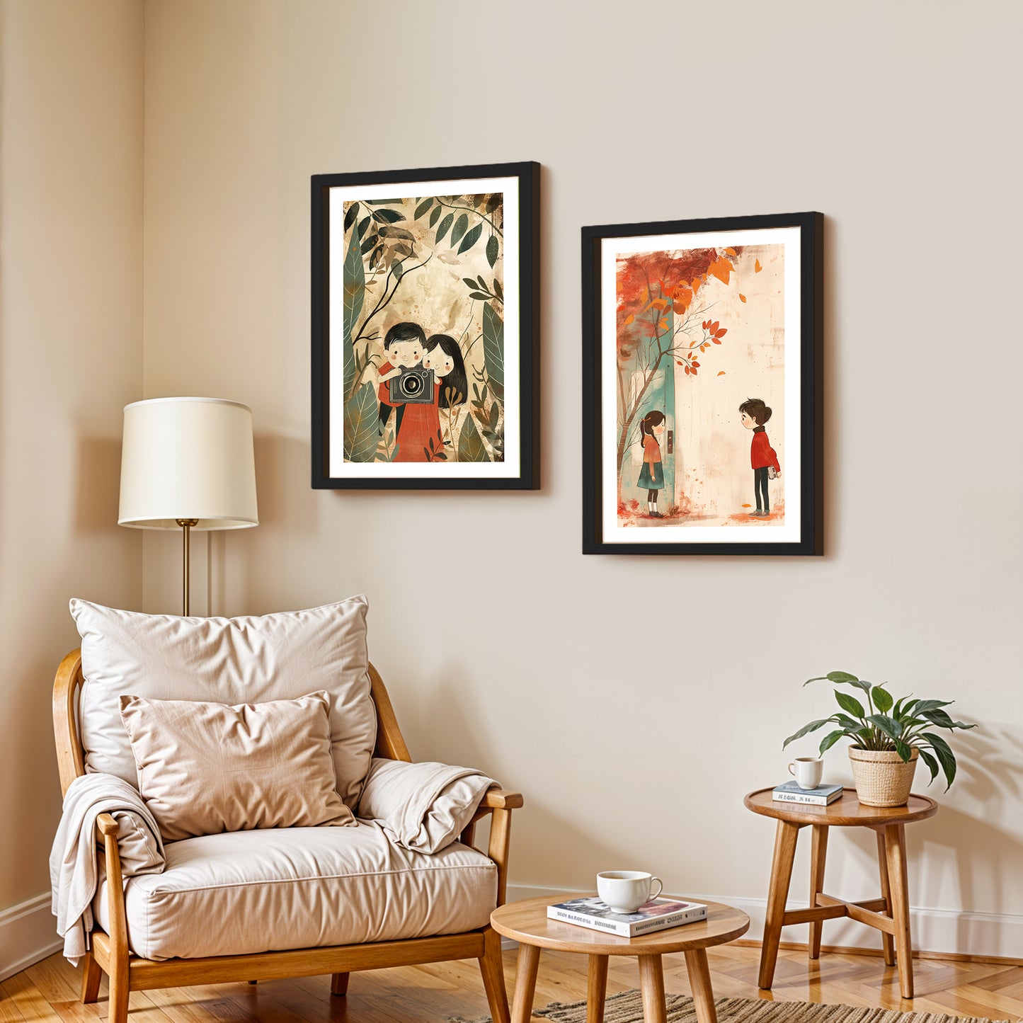Whimsical Love Wall Art Set