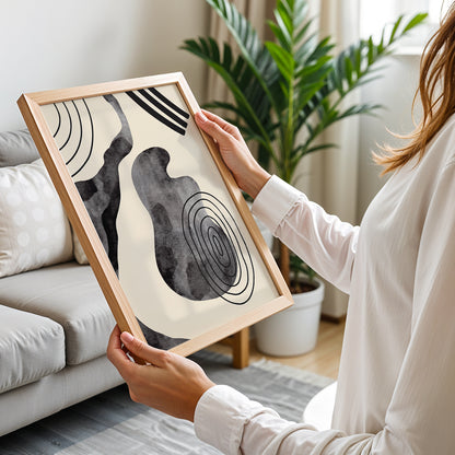 Contour Abstract Wall Frame