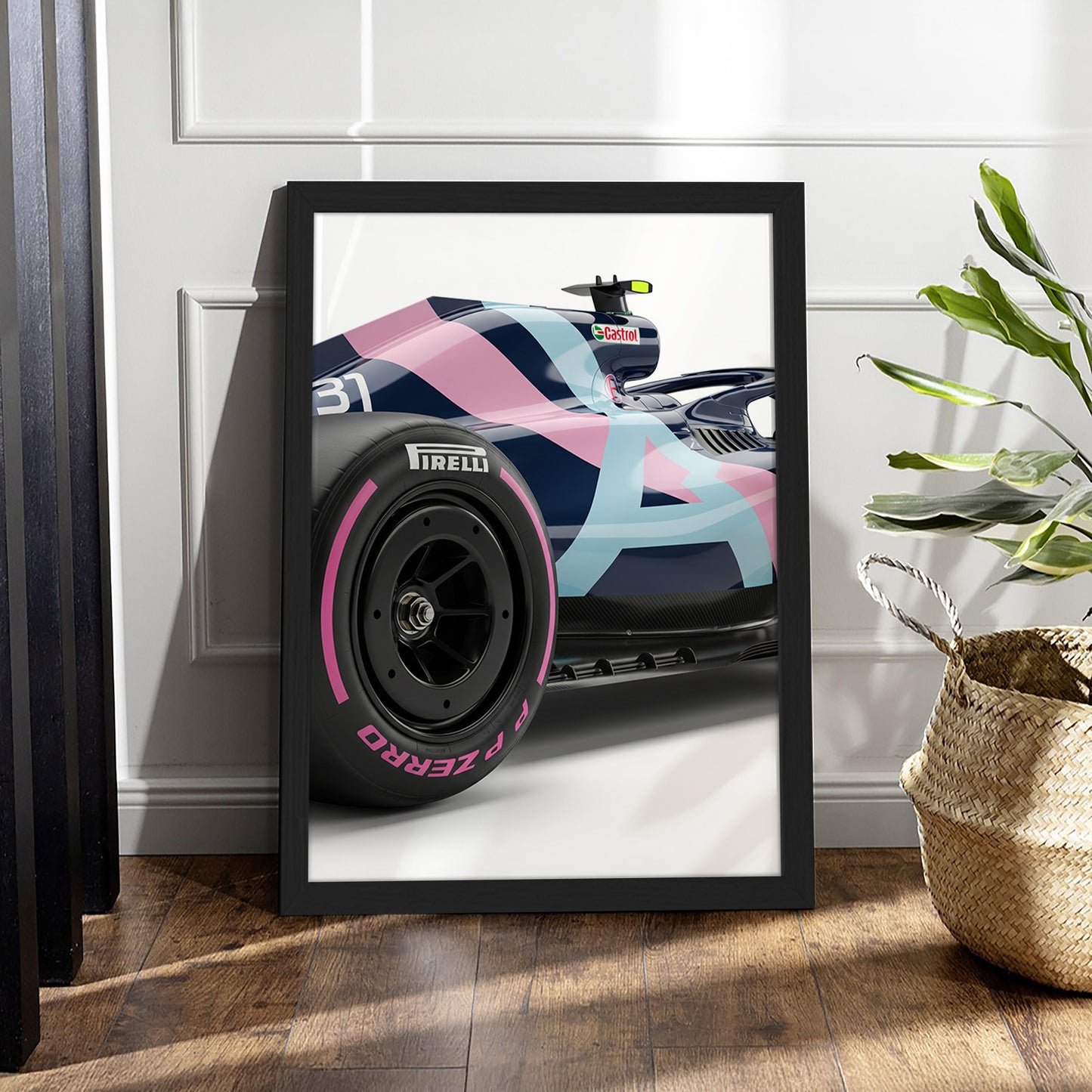Alpine Formula One Wall Art