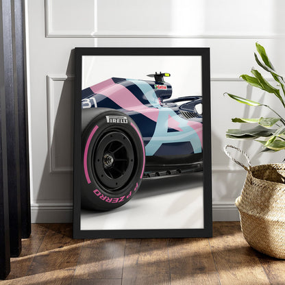 Alpine Formula One Wall Art