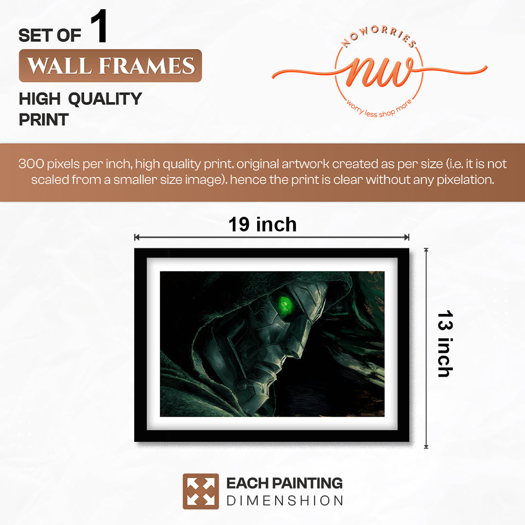 Marvel Doctor Doom Shadow Wall Art