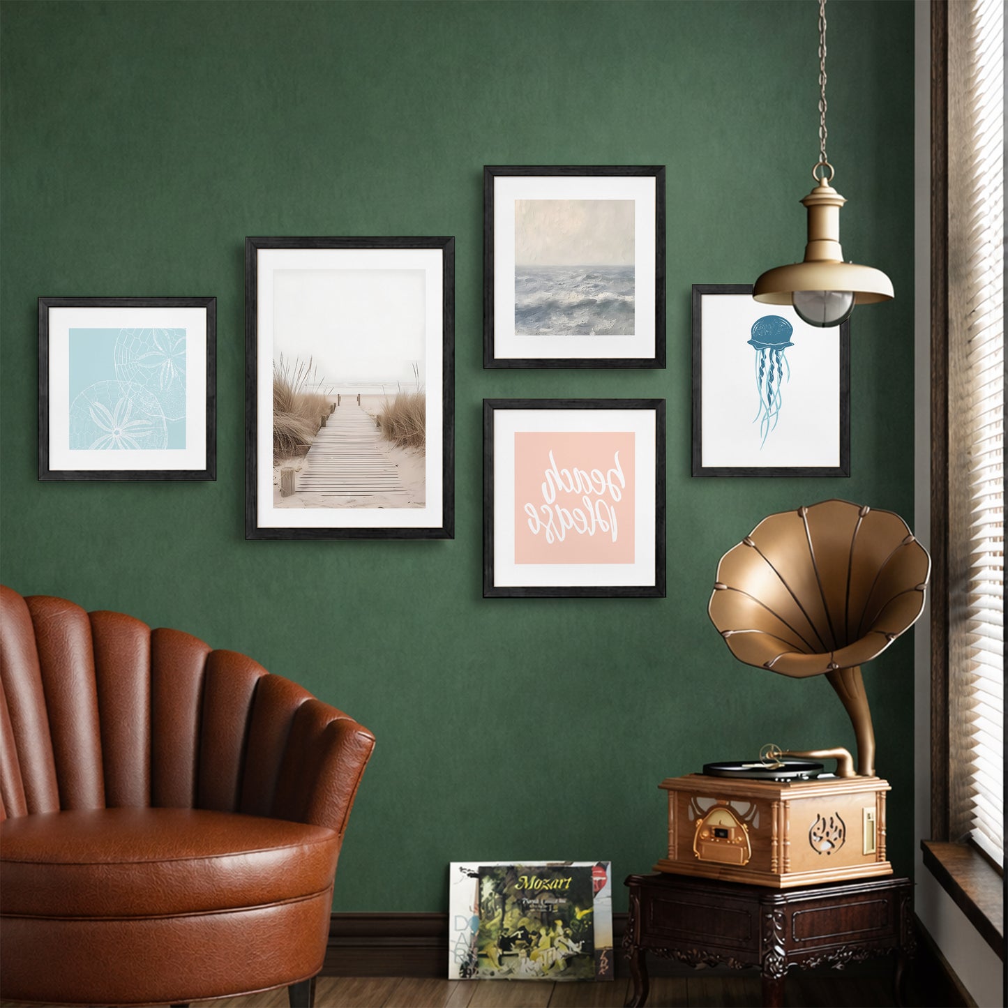 Beach Vibes Wall Set of 5
