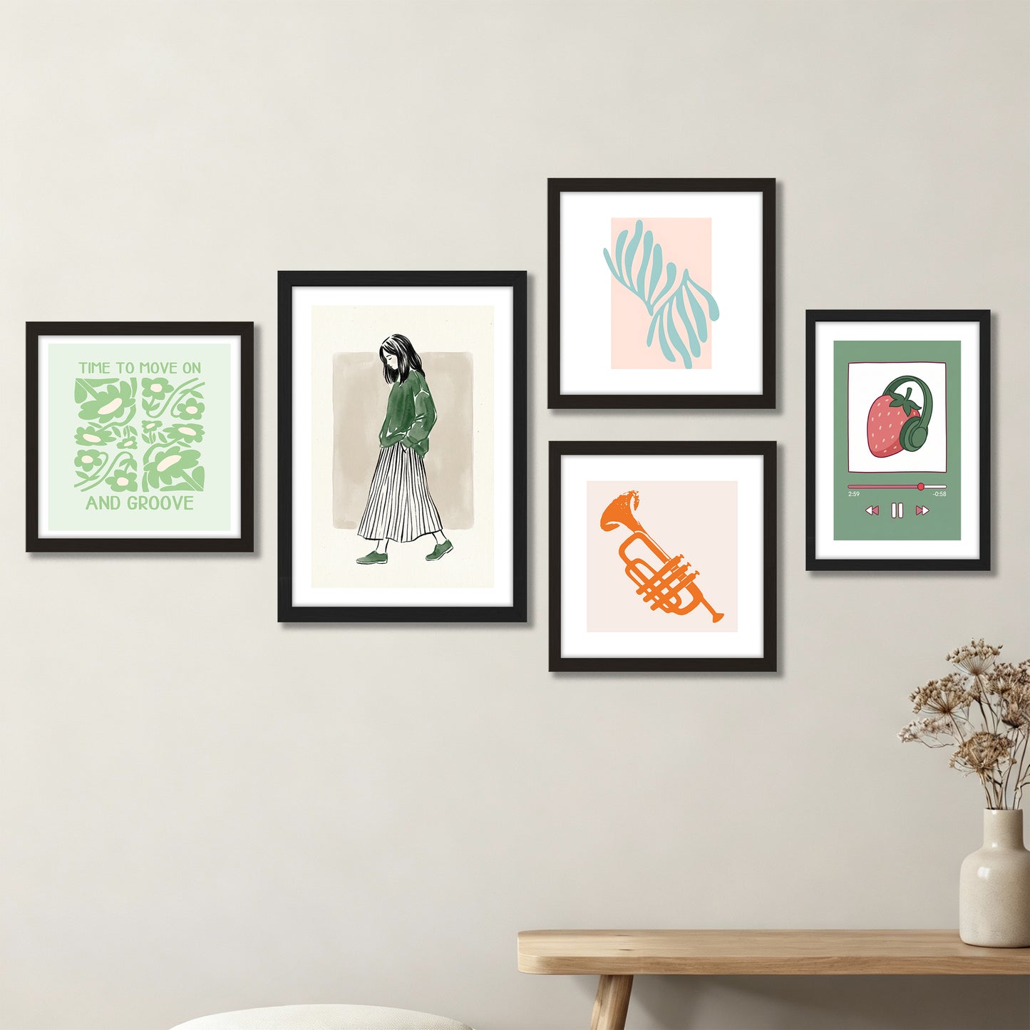 Nordic Wall Decor Set of 5