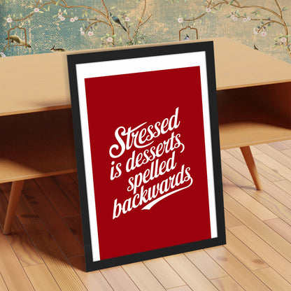 Dessert Wisdom Wall Frame