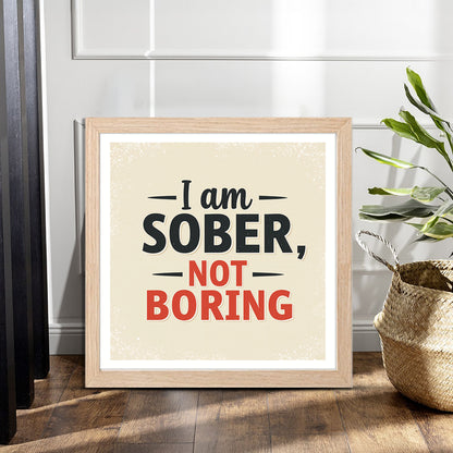 Sober Quote Art