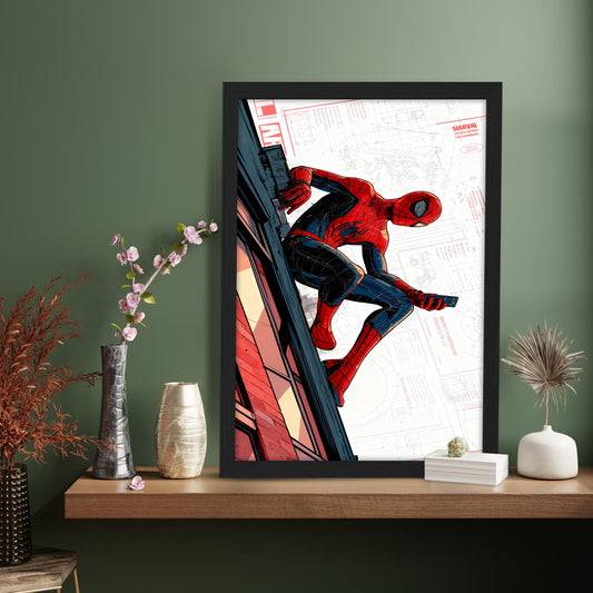 Spider-Man – Cityline Crawler Wall Frame