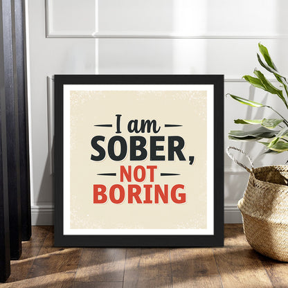 Sober Quote Art