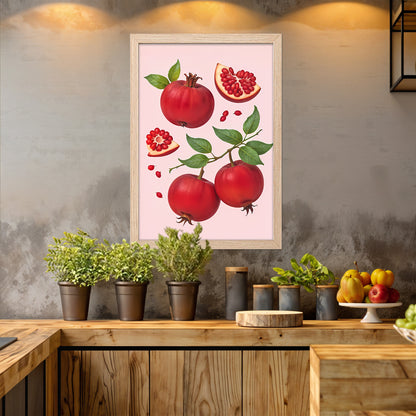 Ruby Fruit Wall Frame