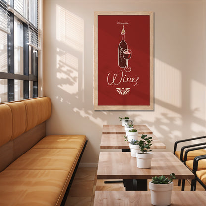 Wine Bottle Wall Art