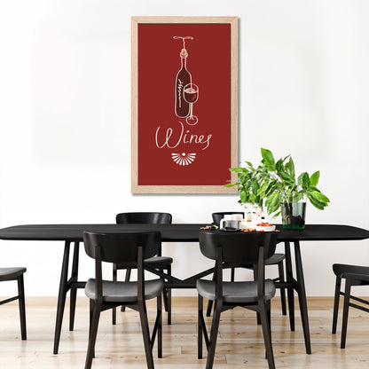 Wine Bottle Wall Art