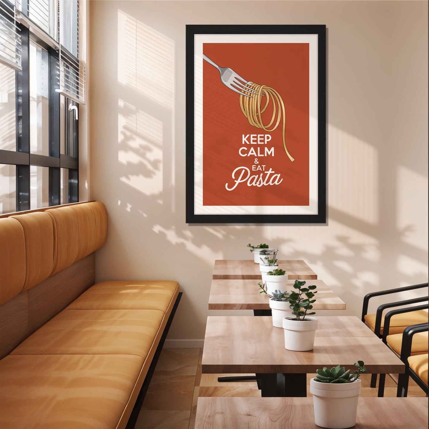 Pasta Twist Wall Frame