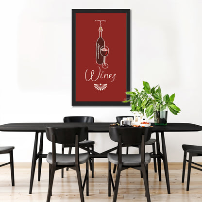 Wine Bottle Wall Art