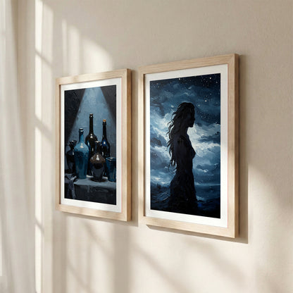Midnight Mood Framed Set