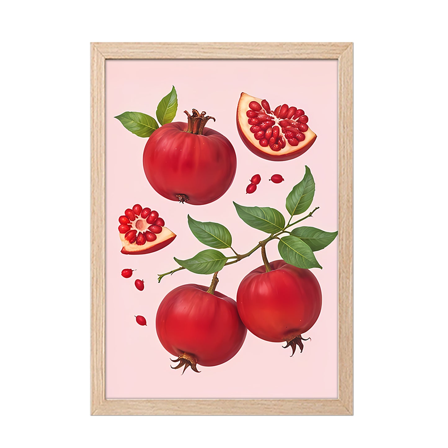 Ruby Fruit Wall Frame