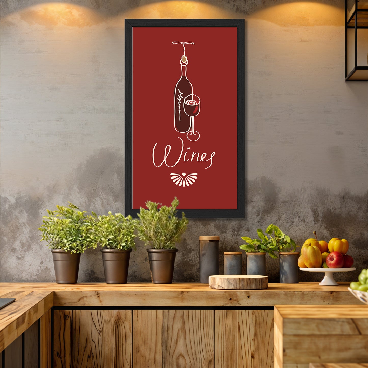 Wine Bottle Wall Art