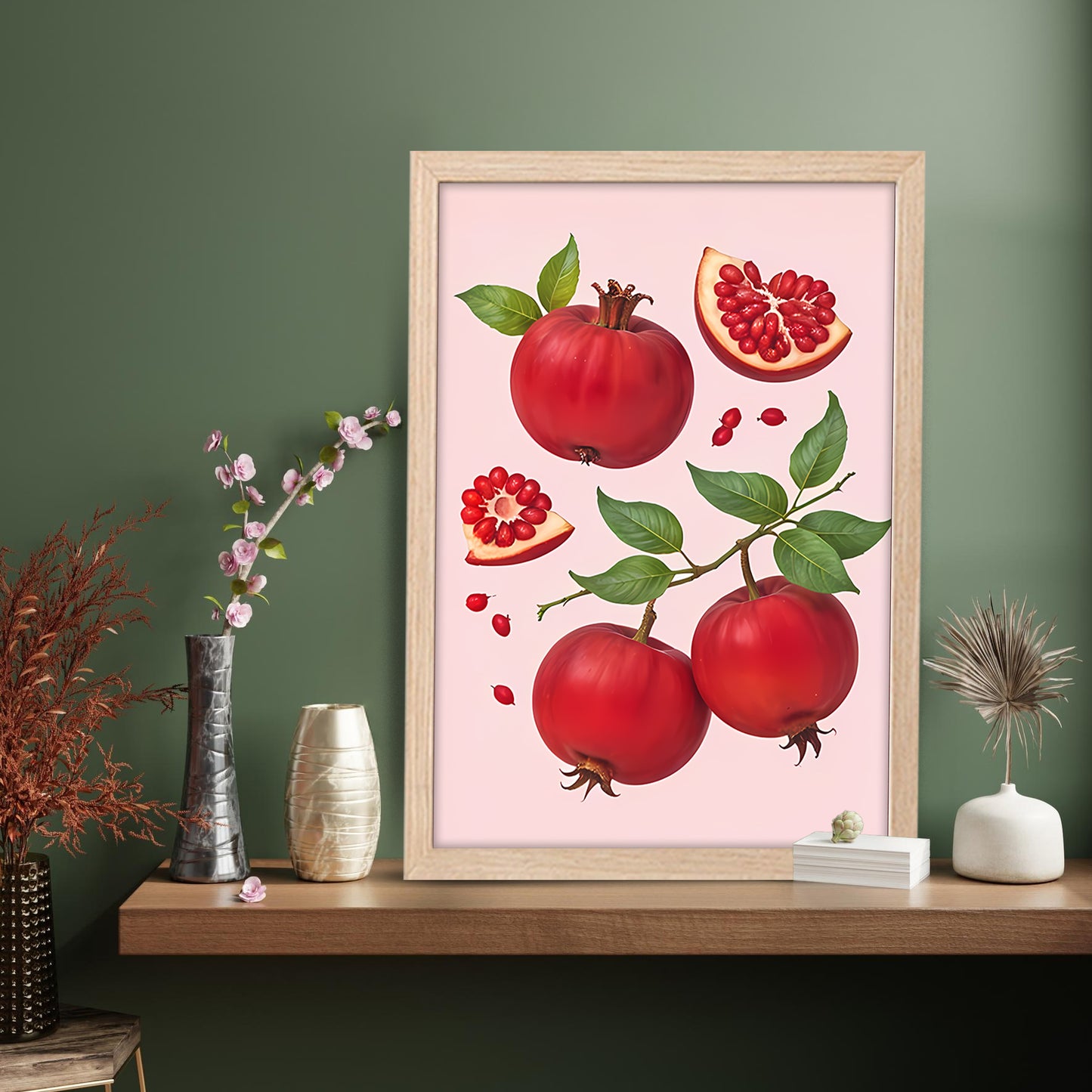 Ruby Fruit Wall Frame