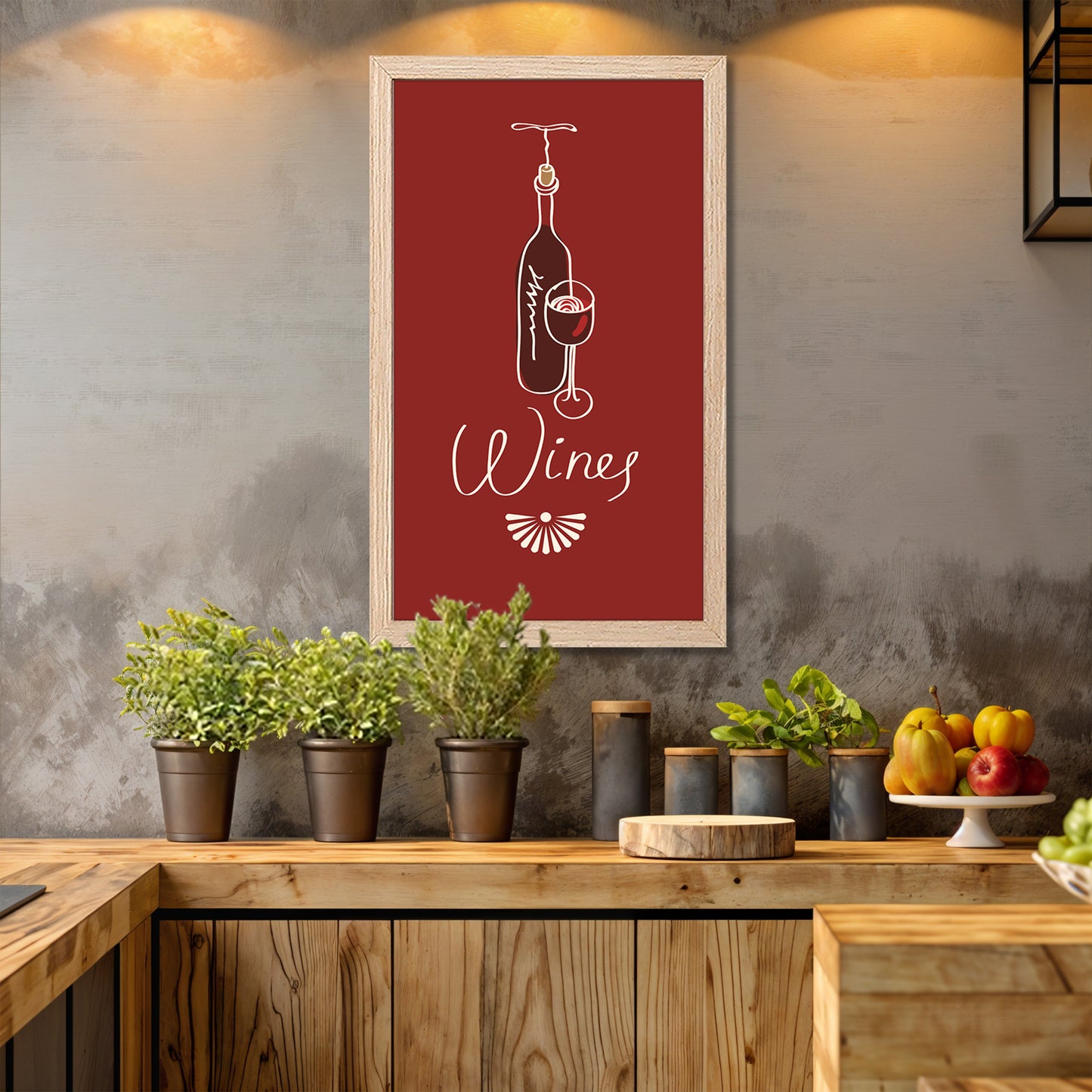 Wine Bottle Wall Art