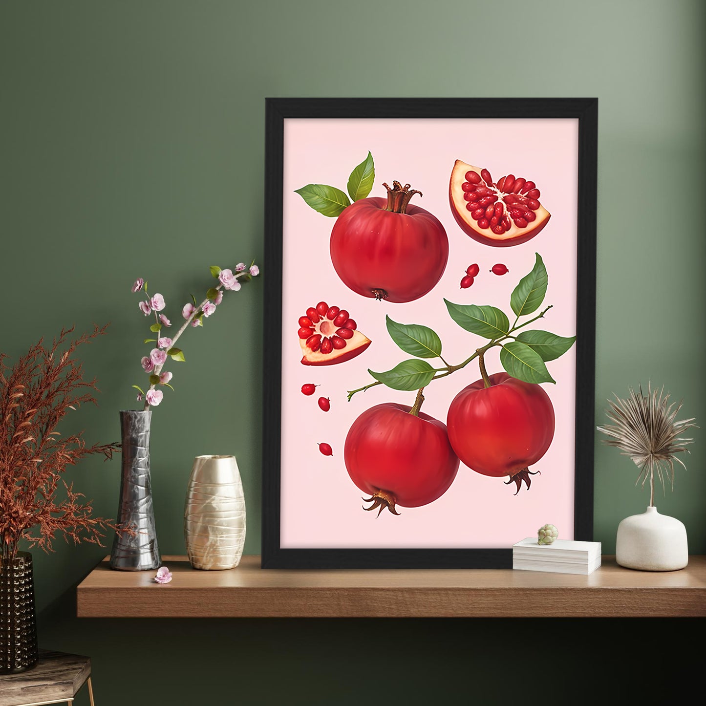 Ruby Fruit Wall Frame