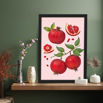 Ruby Fruit Wall Frame