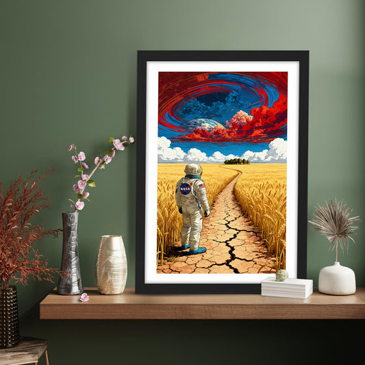 Astronaut Adventure in Farm Frame