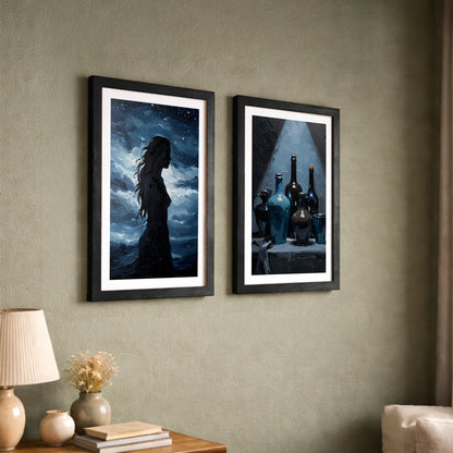 Midnight Mood Framed Set