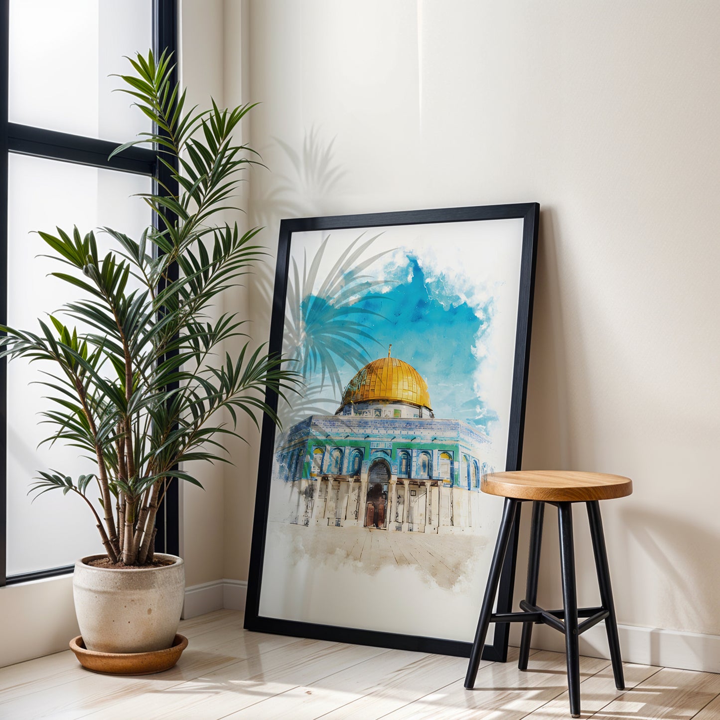 Dome of the Rock Islamic Wall Art