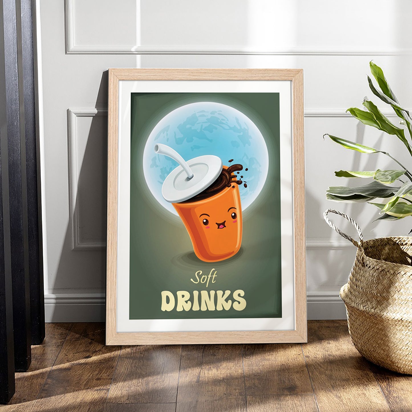Cool Sip Wall Frame
