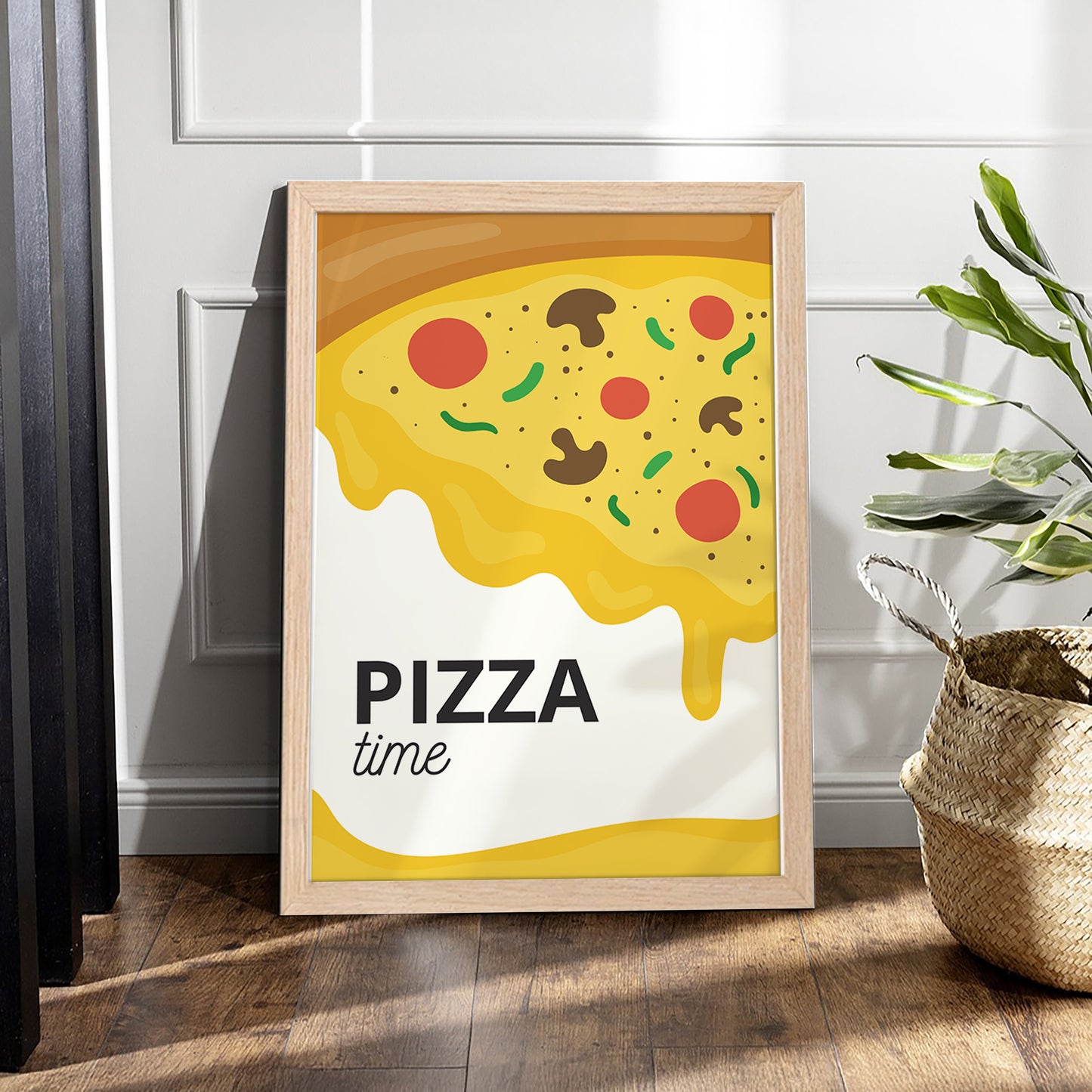 Slice Time Wall Frame